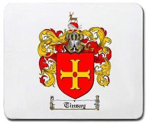 Tinsay coat of arms mouse pad