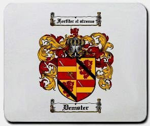 Demster coat of arms mouse pad