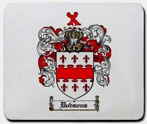 Dobsons coat of arms mouse pad