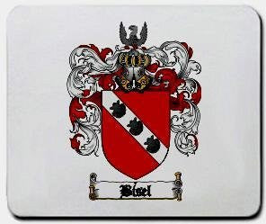Bisel coat of arms mouse pad