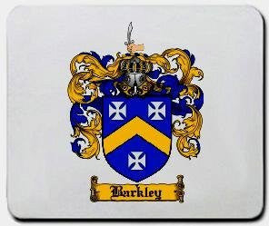 Barkley coat of arms mouse pad