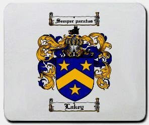 Lakey coat of arms mouse pad