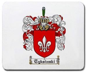 Tyksinski coat of arms mouse pad