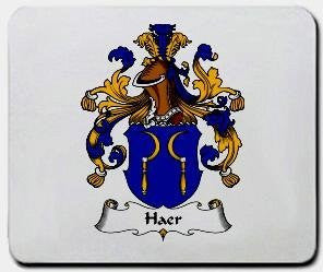Haer coat of arms mouse pad