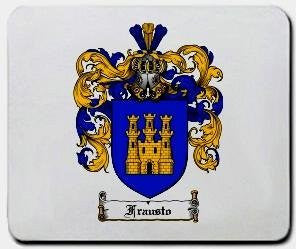 Frausto coat of arms mouse pad