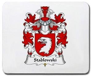 Stablowski coat of arms mouse pad