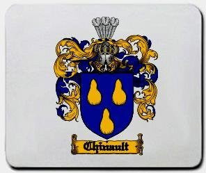 Chinault coat of arms mouse pad