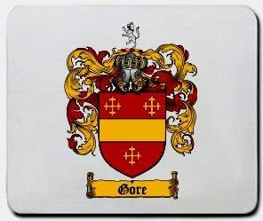 Gore coat of arms mouse pad