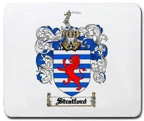 Stratford coat of arms mouse pad