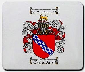 Crowdair coat of arms mouse pad