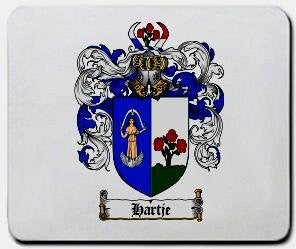 Hartje coat of arms mouse pad
