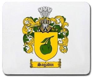 Sagadin coat of arms mouse pad