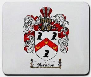 Herndon coat of arms mouse pad