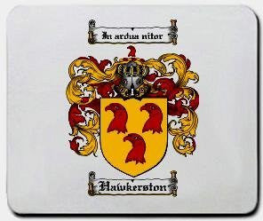 Hawkerston coat of arms mouse pad
