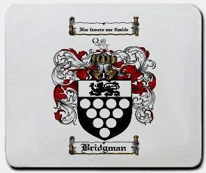 Bridgman coat of arms mouse pad