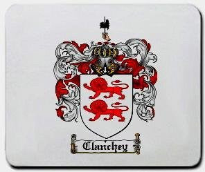 Clanchey coat of arms mouse pad