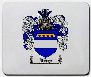 Autry coat of arms mouse pad