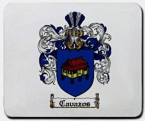 Cavazos coat of arms mouse pad
