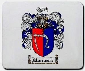 Mrozinski coat of arms mouse pad