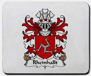 Rheinhallt coat of arms mouse pad