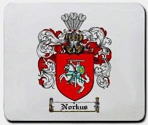 Norkus coat of arms mouse pad