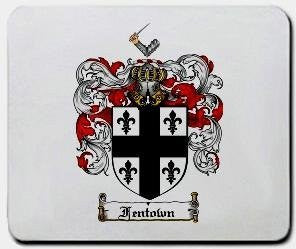 Fentown coat of arms mouse pad