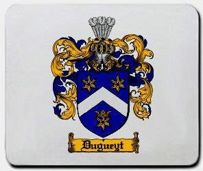 Dugueyt coat of arms mouse pad