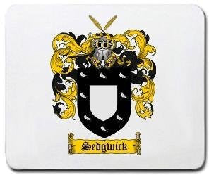 Sedgwick coat of arms mouse pad