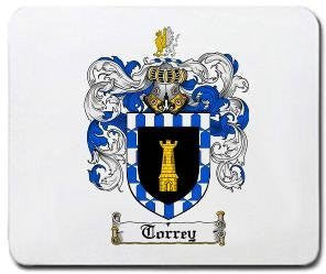 Torrey coat of arms mouse pad