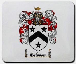 Grissom coat of arms mouse pad