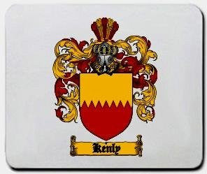 Kenly coat of arms mouse pad