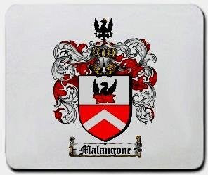 Malangone coat of arms mouse pad