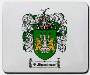 O'shaughnessy coat of arms mouse pad