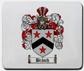 Branch coat of arms mouse pad