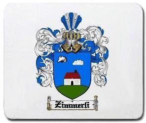 Zimmerli coat of arms mouse pad