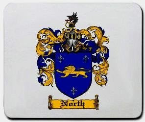 North coat of arms mouse pad