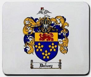 Daivey coat of arms mouse pad