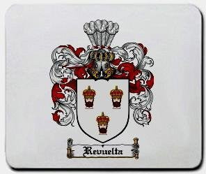 Revuelta coat of arms mouse pad