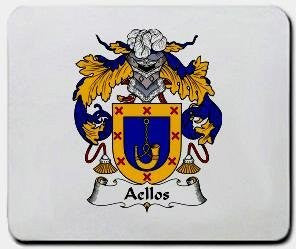 Aellos coat of arms mouse pad