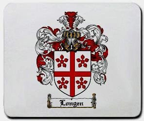 Longen coat of arms mouse pad