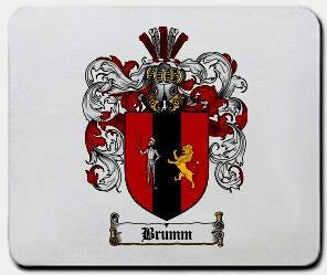 Brumm coat of arms mouse pad