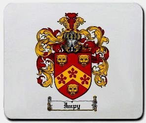 Impy coat of arms mouse pad