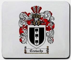 Crowche coat of arms mouse pad