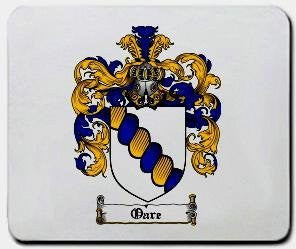 Oare coat of arms mouse pad