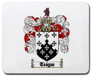 Teague coat of arms mouse pad