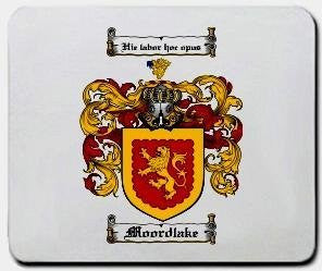 Moordlake coat of arms mouse pad