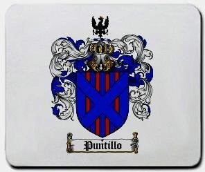 Puntillo coat of arms mouse pad