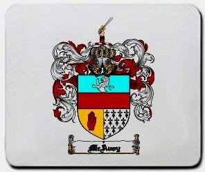 Mcavoy coat of arms mouse pad