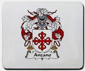 Anzano coat of arms mouse pad