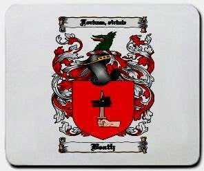 Beath coat of arms mouse pad